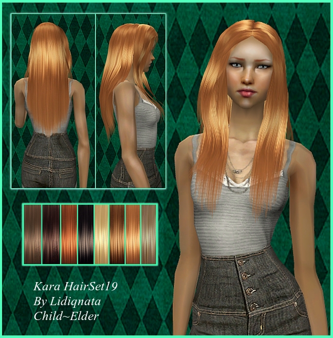 Kara hair mesh set